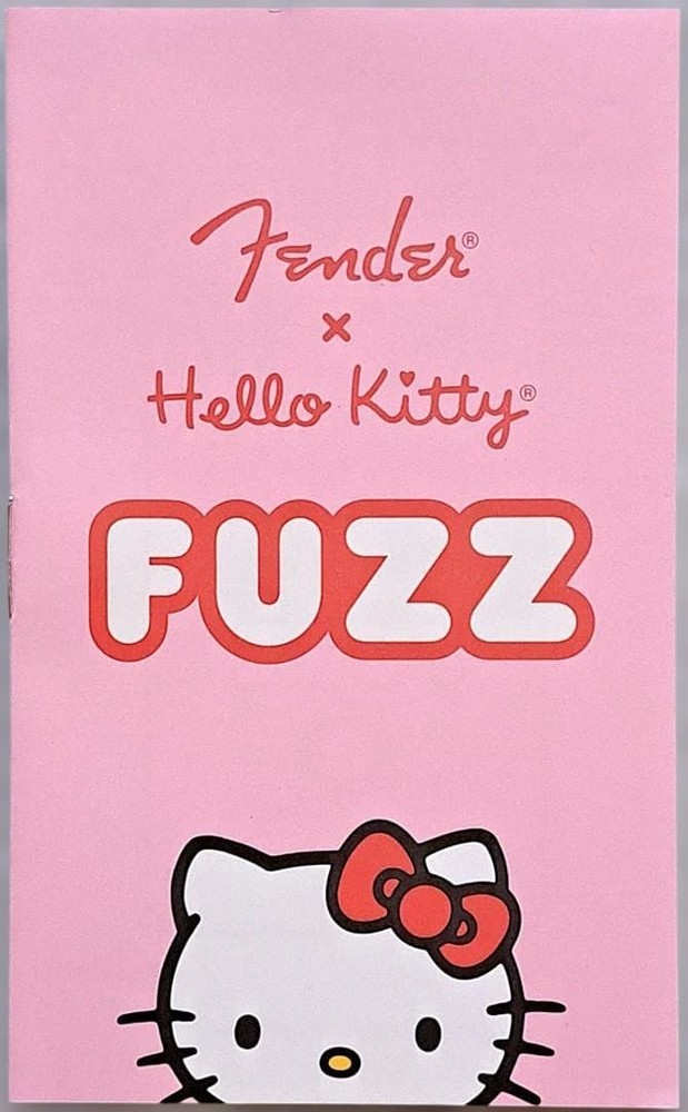 Fender Hello Kitty Black Fuzz Pedal