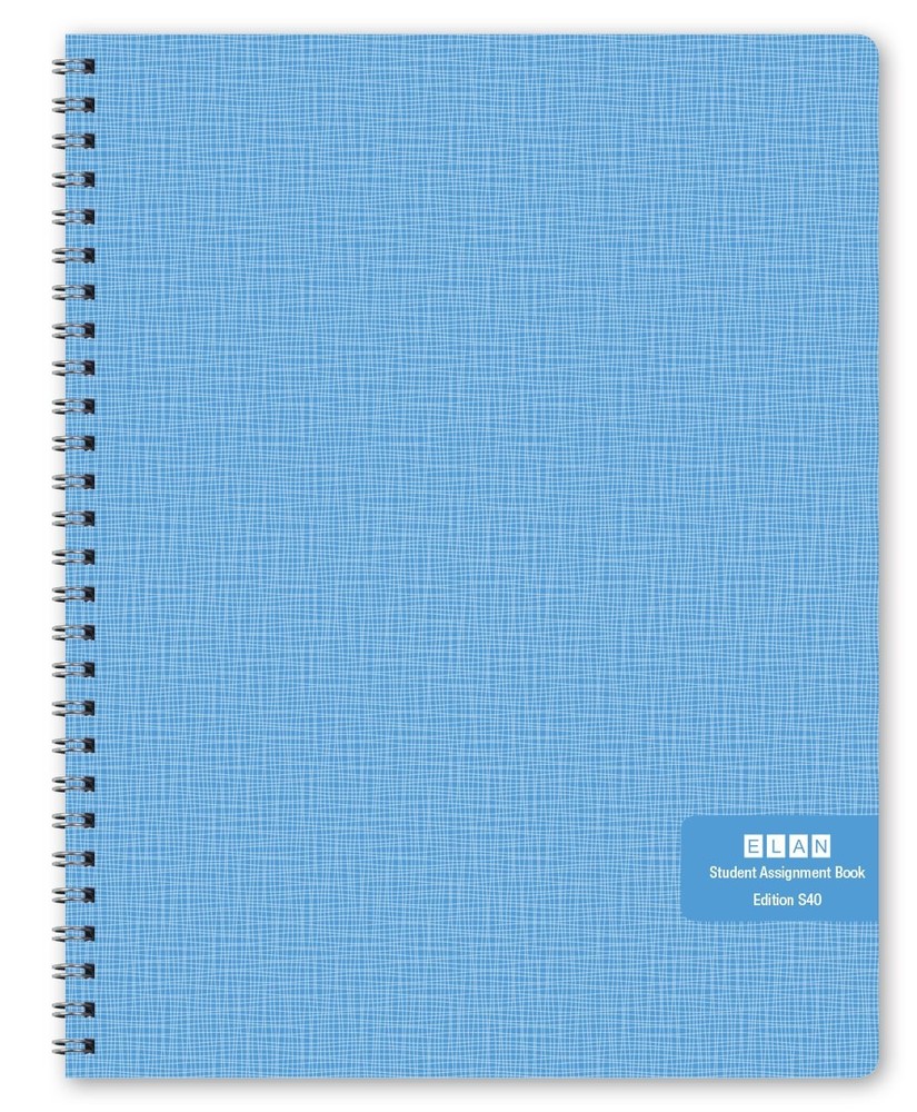 Undated Student Planner 8.5X11 40 Weeks Homework Organizer Goal Setting