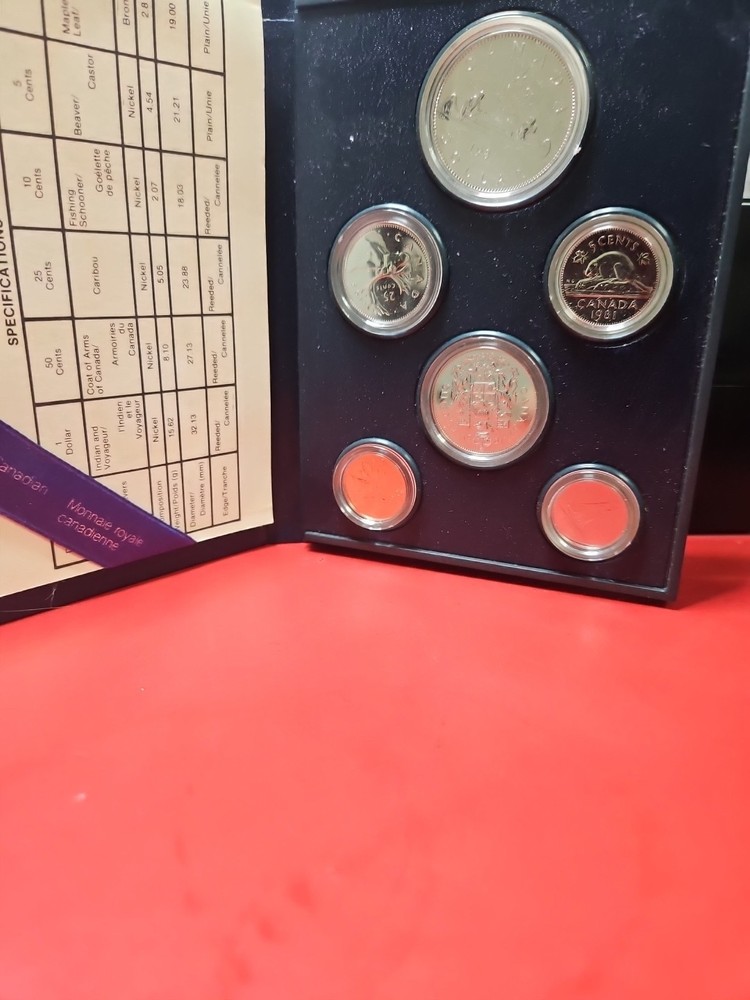 Beautiful 1981 Canada Specimen Set