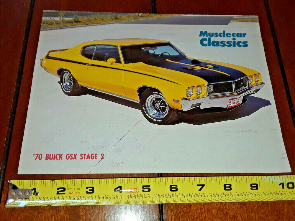 1970 BUICK GSX STAGE 1 ORIGINAL 1990 ARTICLE
