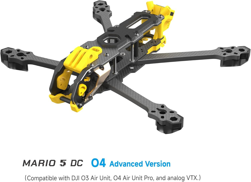 Mario 5 O4 DC Advanced Version 5Inch FPV Drone Frame - 226Mm Wheelbase, Lightwei