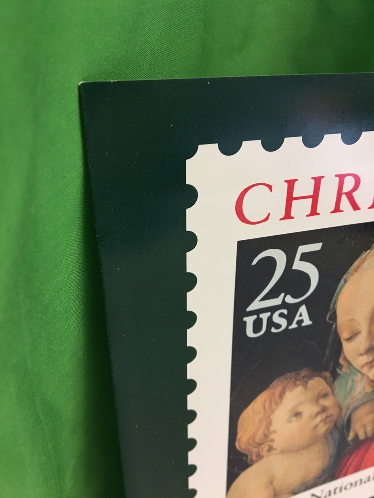 Christmas stamp, Botticelli, First Day of Issue Ceremony Program, 1988