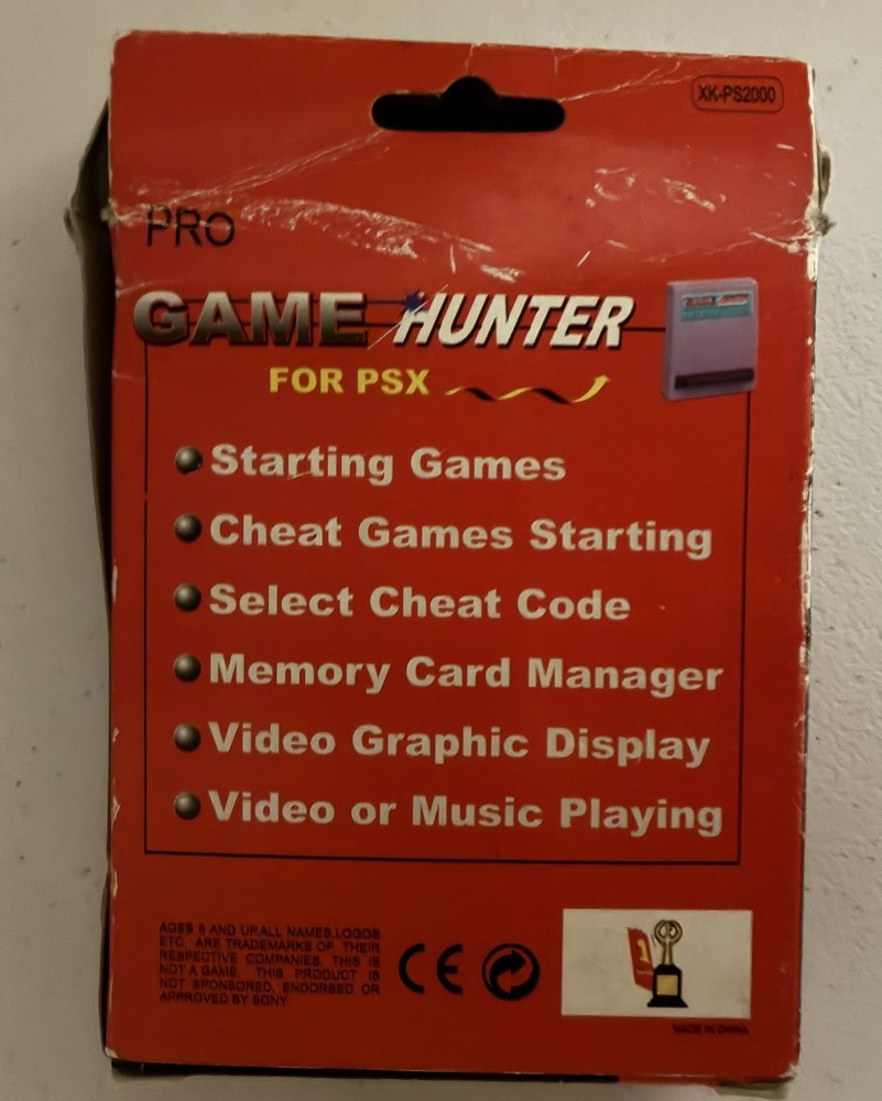 Game Hunter for PSX Playstation CD Version Complete For Parts