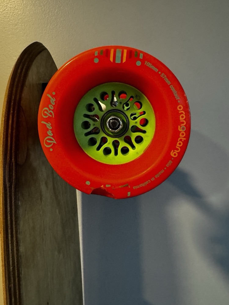 5’8” Custom Built Birch Dancer Longboard Complete Minor Use READ DESCRIPTION