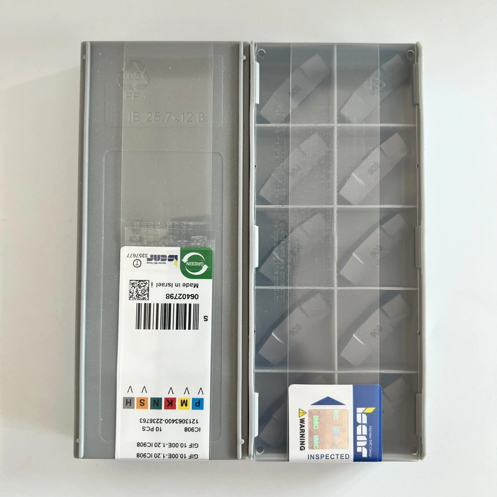 ISCAR / GIF10.00E-1.20 IC908 / 10 Pcs