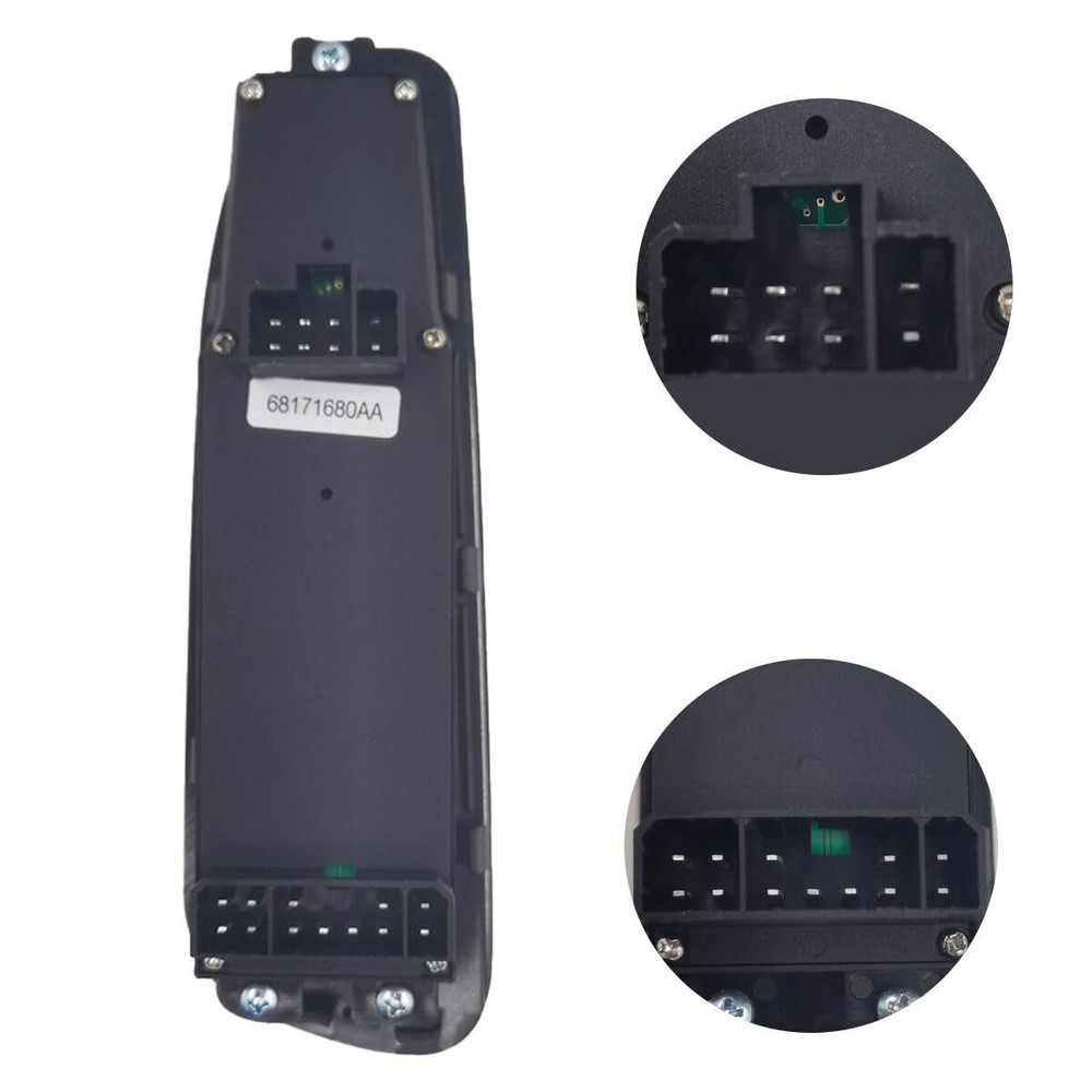 Master Window Switch Control+Black Panel for Dodge Ram/Dakota/Durango 2002-2009