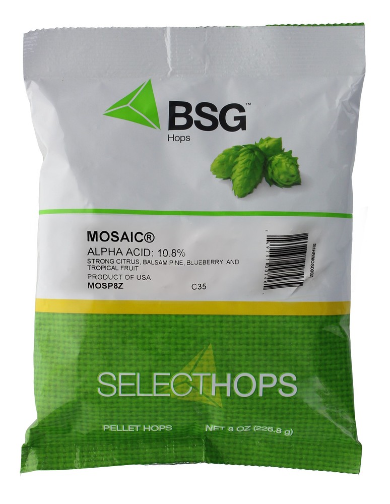 Mosaic (US) Hop Pellets 8 oz