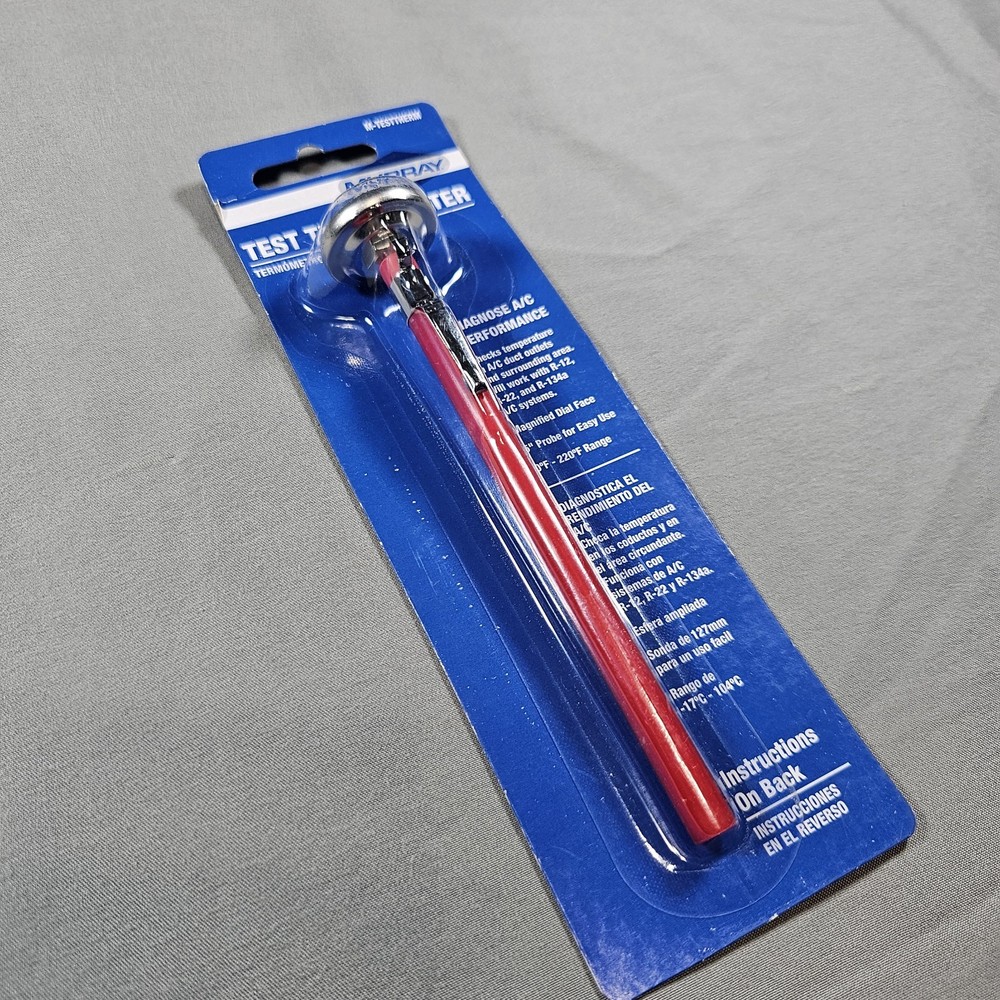 Murray Test Thermometer – A/C Performance Diagnostic Tool