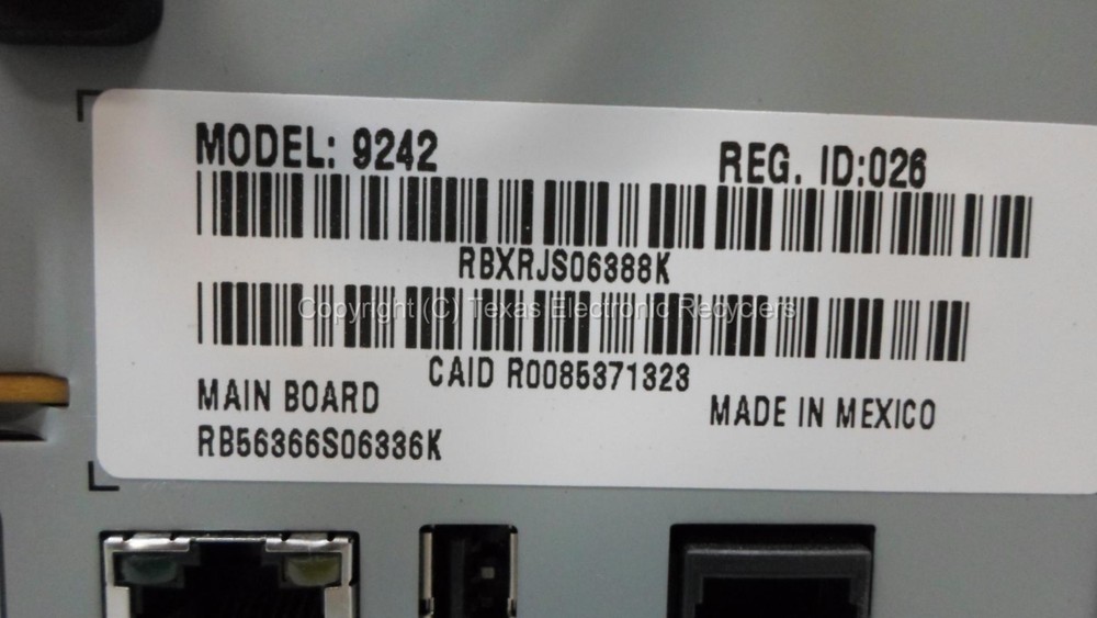 Bell 9242 HD PVR Receiver - NO REMOTE