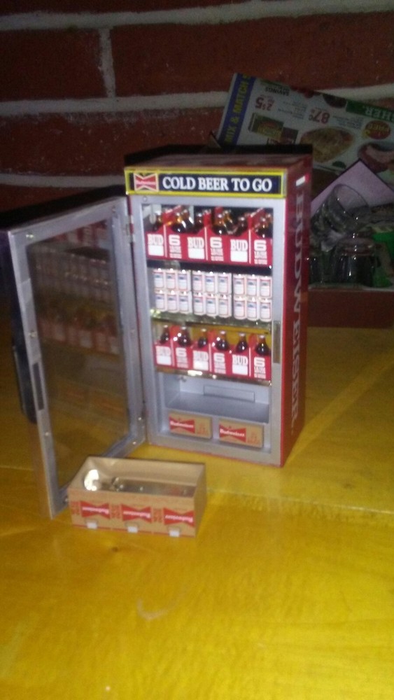 budweiser metal bank