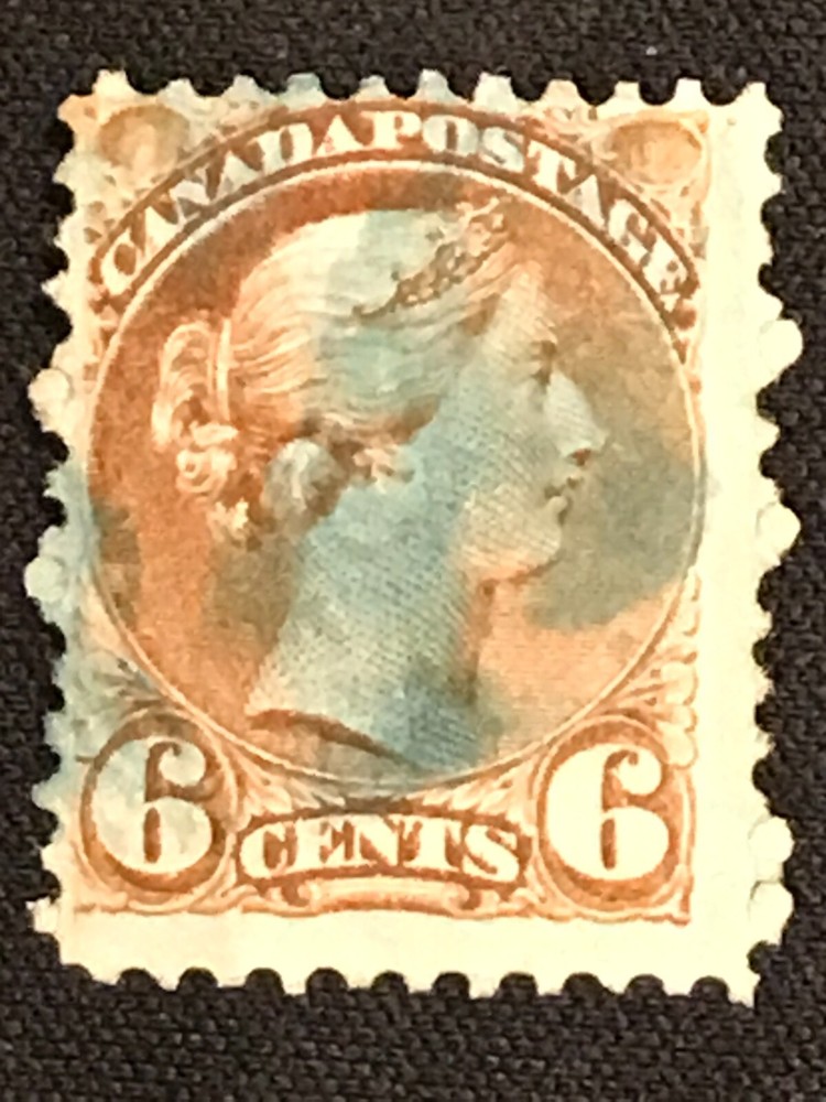 Canada SC #43 Used Blue Cancel 1888