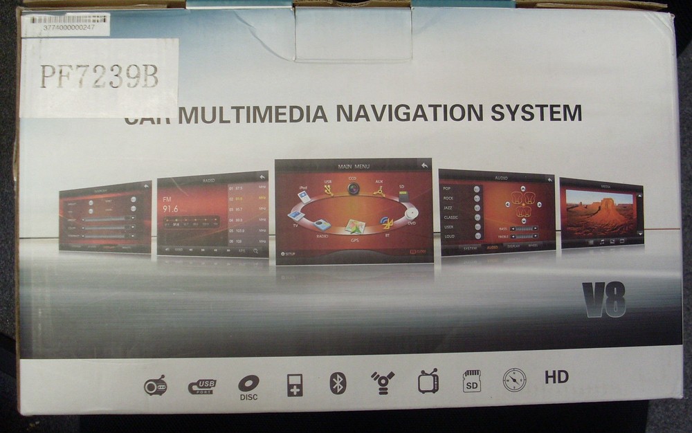Car Multimedia Navigation System PF729B Inc vat (A7)