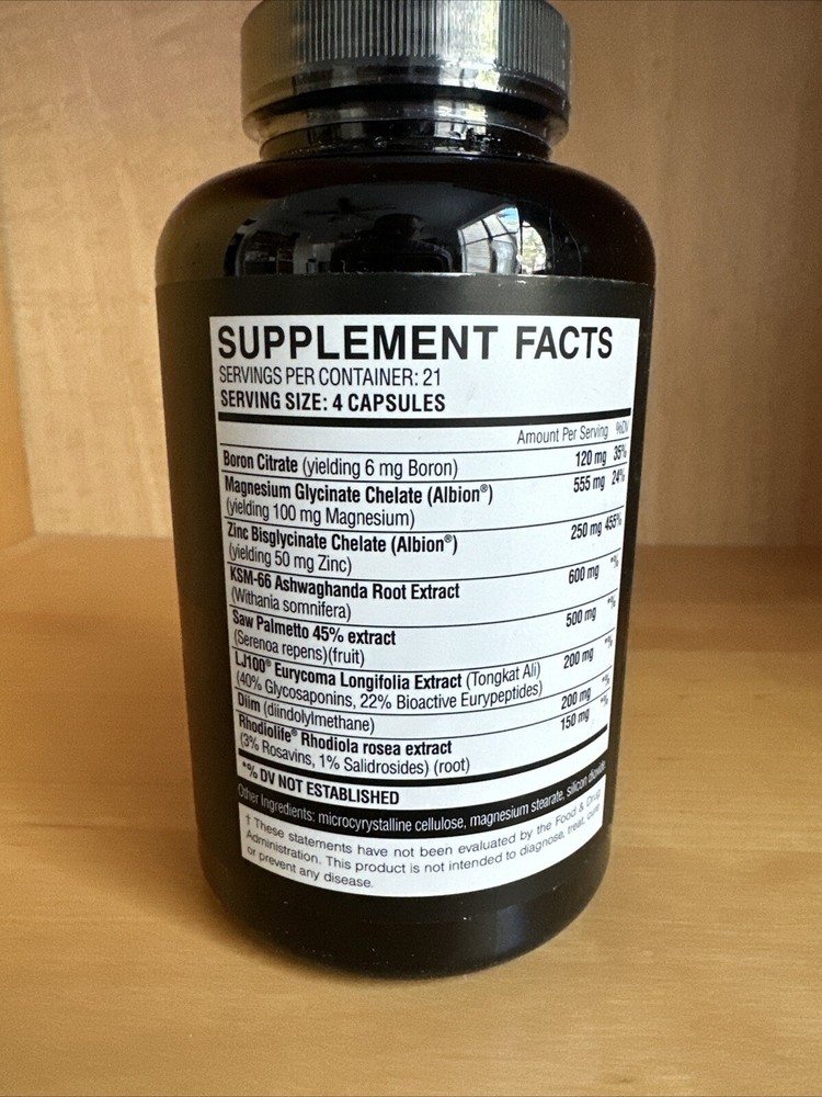 Myogenix - Hardcore Test - 84 Capsules Exp 07/26