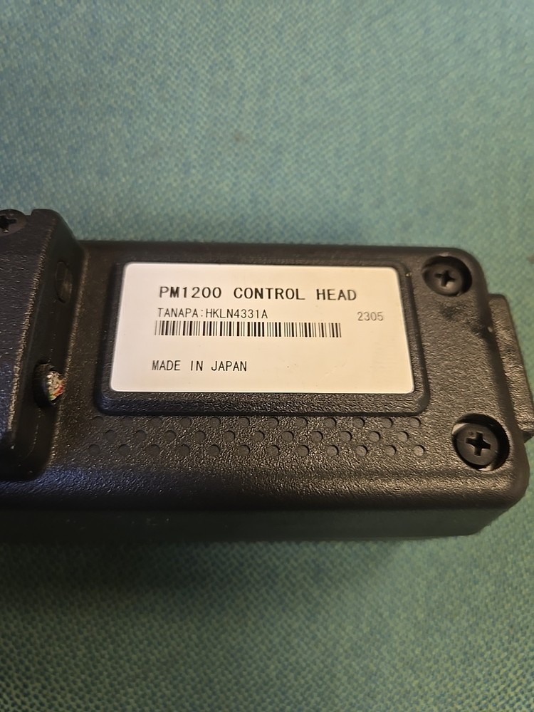 MOTOROLA PM1200 CONTROL #6