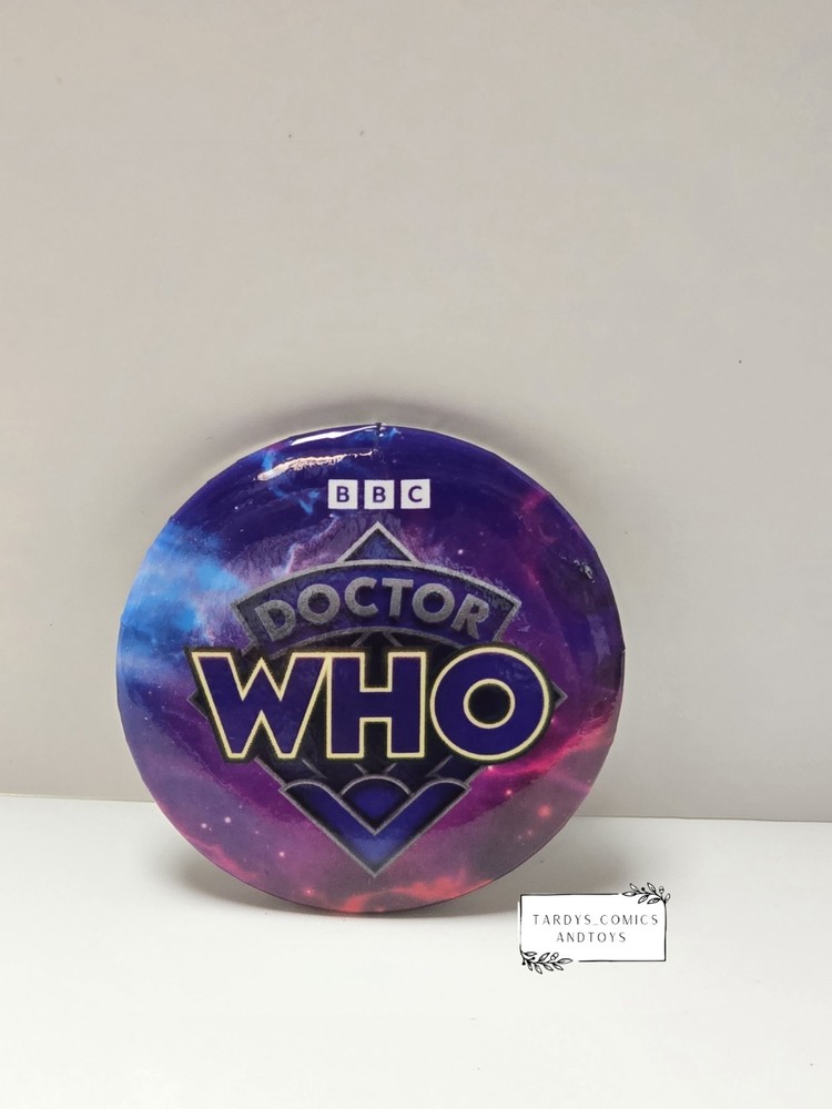 SDCC BBC Booth EXCLUSIVE DOCTOR WHO Button PIN