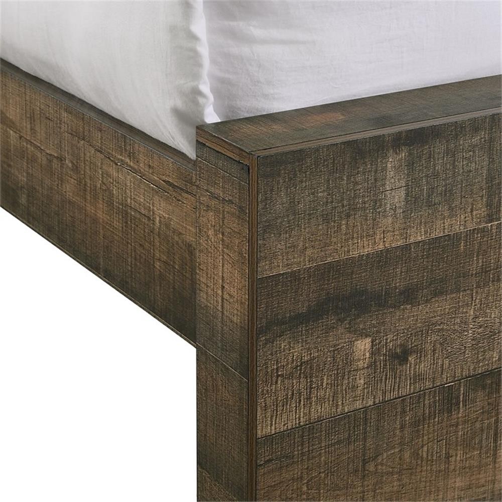 Picket House Beckett Queen Bookcase Panel 4PC Bedroom Set with Bluetooth