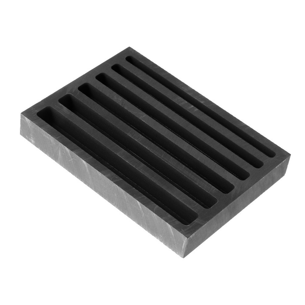 Ingot Casting Molds for Crucible Shapes Silver Graphite