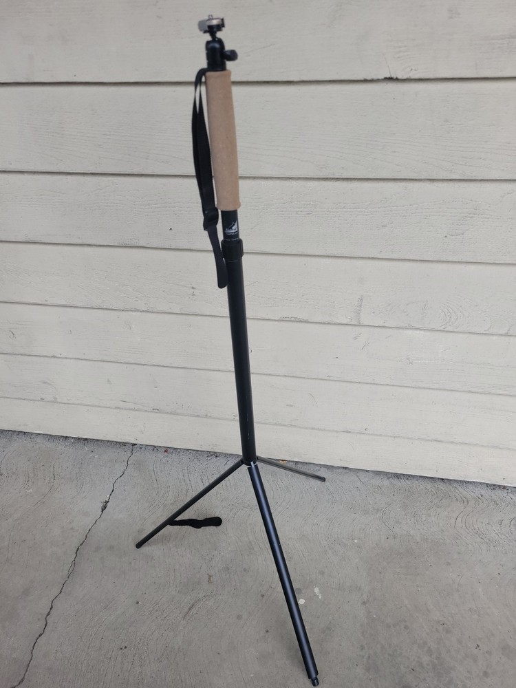 TrekPod Walking Stick adjustable height monopod-tripod