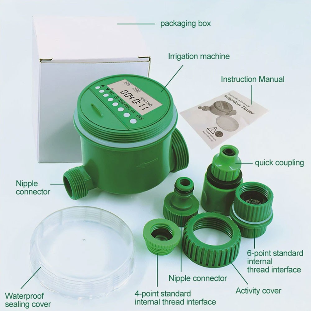 NEW Digital LCD Automatic Water Timer Timer For Garden Watering Timer