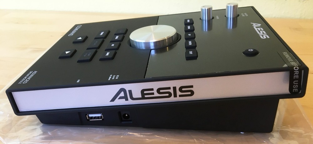 NEW Alesis Command Advanced Drum Module with Cables/Power Adapter-Machine Brain