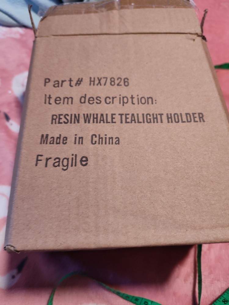 WHALE TEA LIGHT HOLDER HX7826