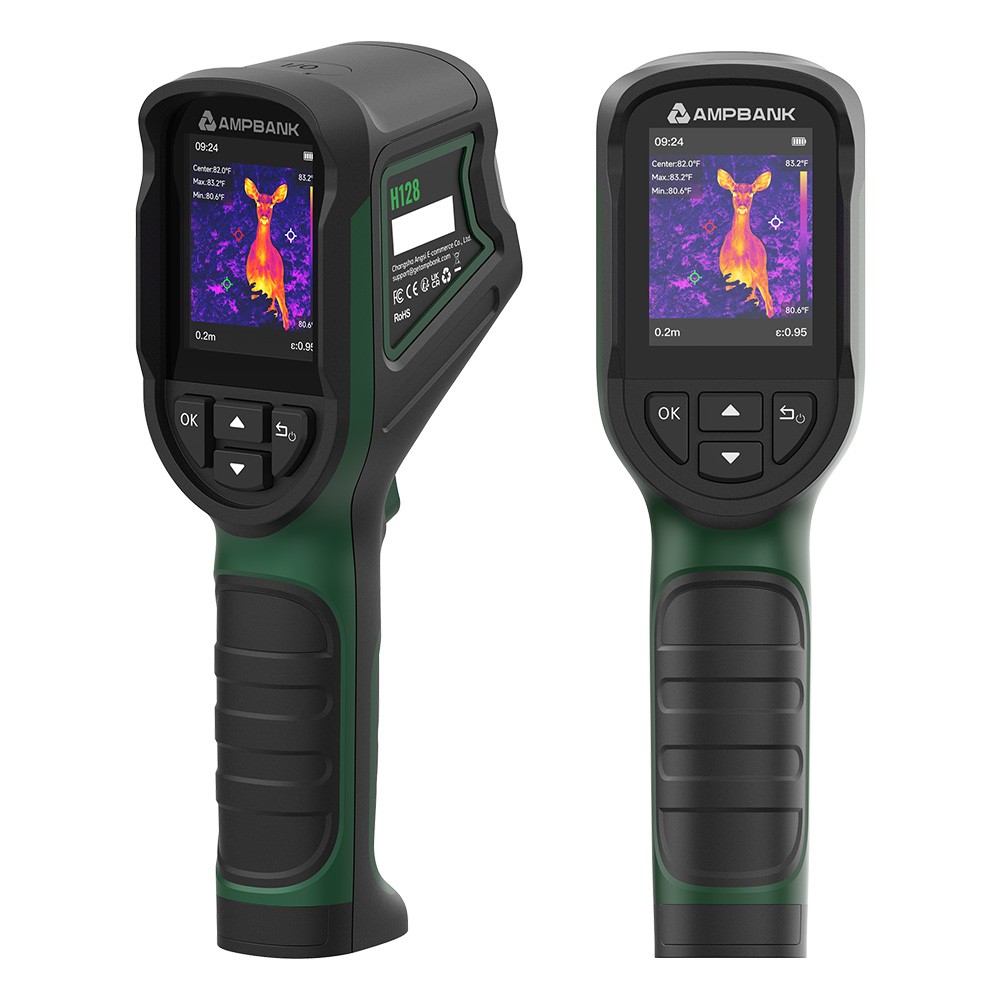 AMPBANK H128 Advanced Handheld Thermal Imaging Camera Infrared Thermometer
