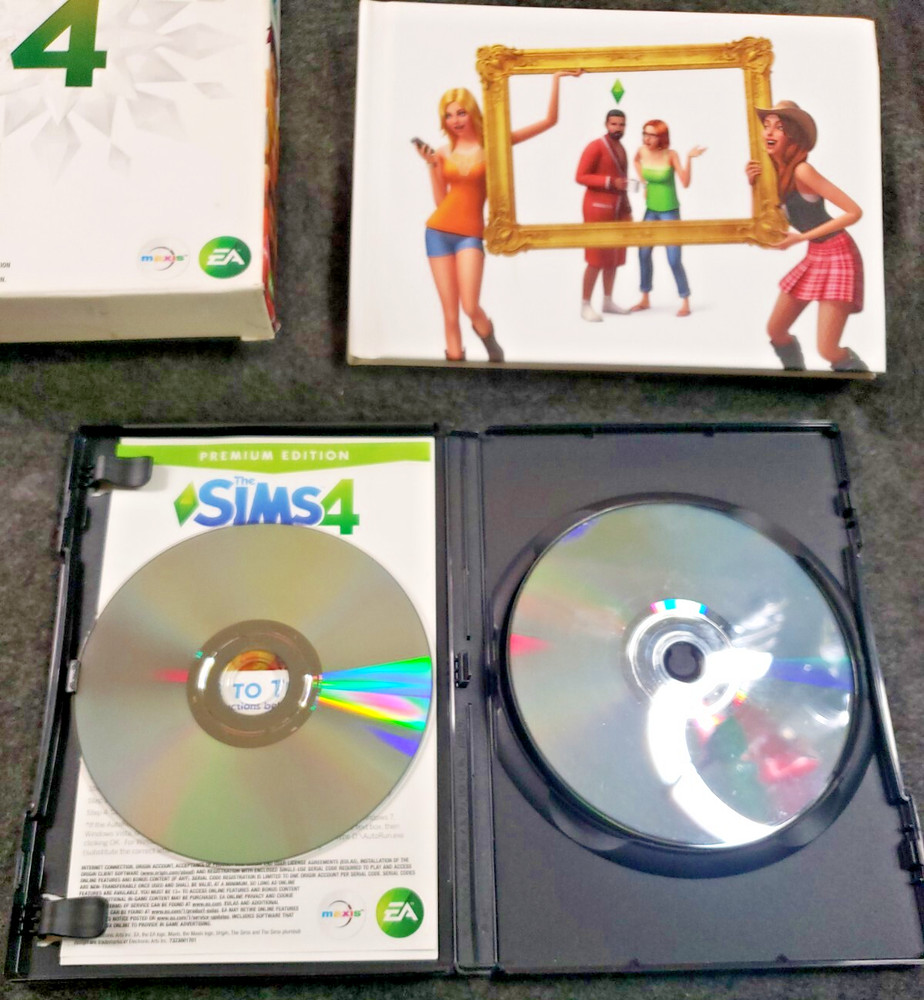 Sims 4: Premium Edition Game (PC, 2014) ...................................(SB5)