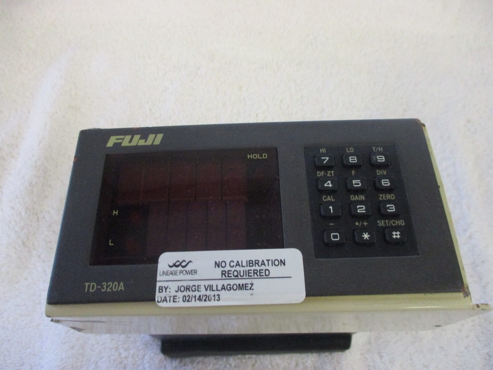 FUJI Electric Indicator Controller Digital 24VDC TD-320A