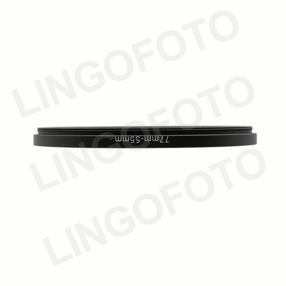 77mm to 55mm Stepping Step Down Ring Camera Lens Filter Adapter Ring 77-55mm