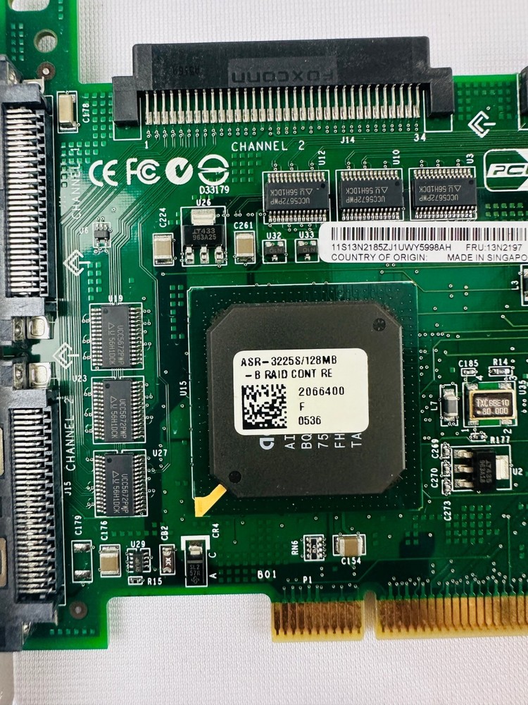 Adaptec ASR-3225S/128MB RAID Controller Card