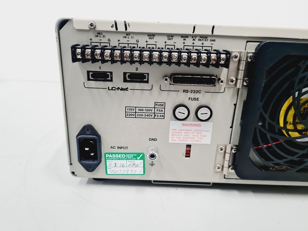 Jasco FP-920 Intelligent Fluorescence Detector Lab