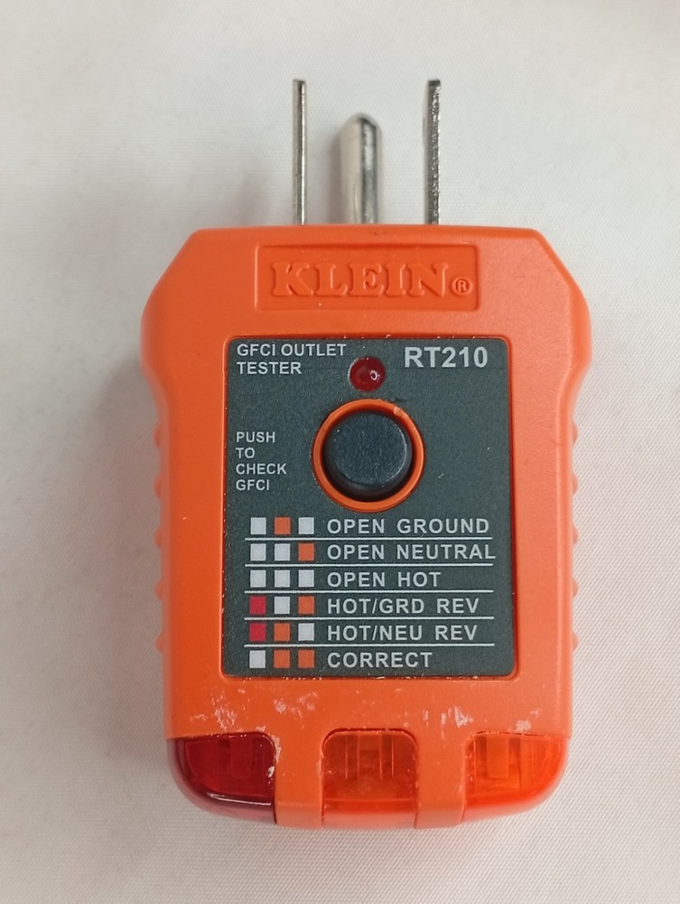 Pre-Owned Klein Tester RT210+ET45 AC/DC Voltage Tester