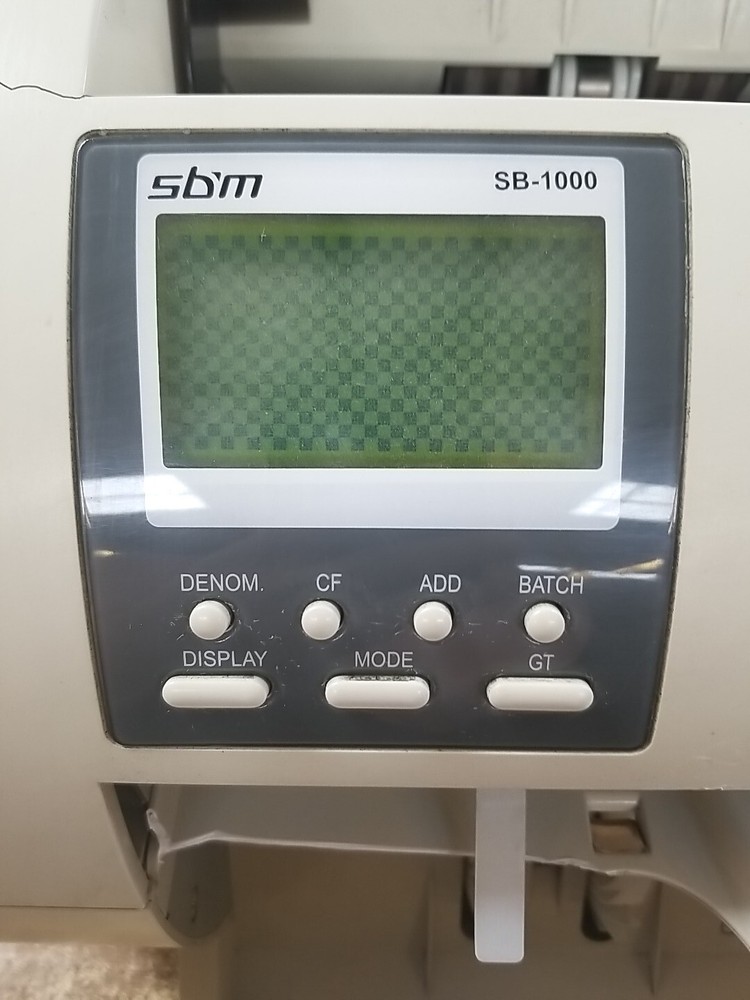 SBM SB-1000 Mixed Bill Counter. *READ⬇️*