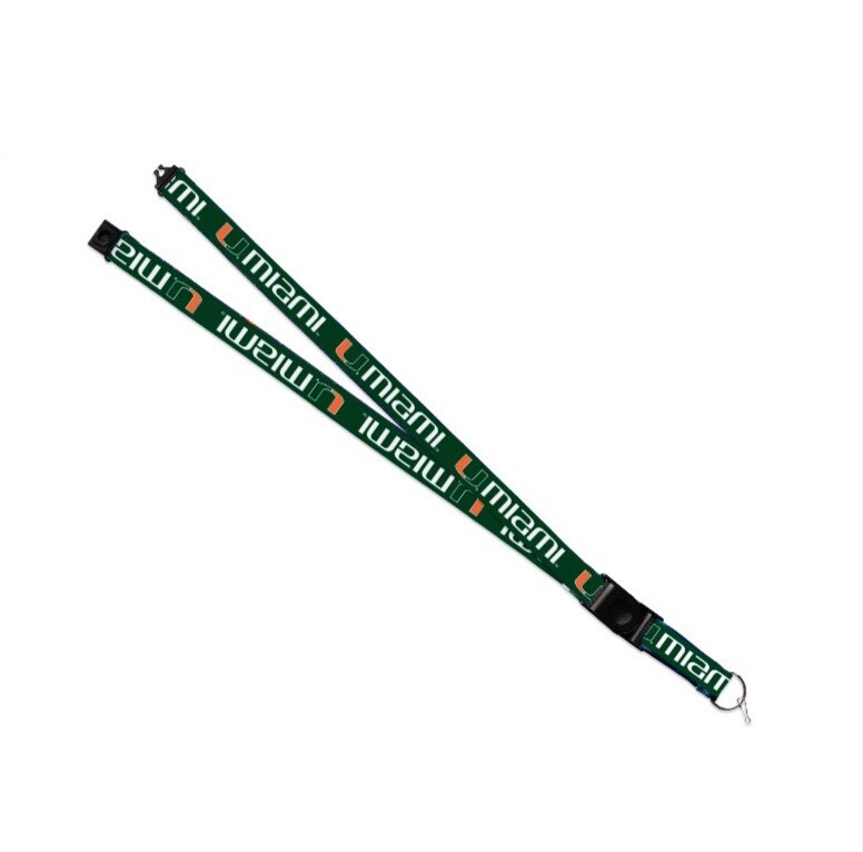 Miami Hurricanes Lanyard - Green