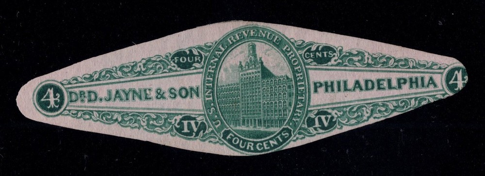 U.S. - RS149c - Dr. D. Jayne & Son - With a Certificate