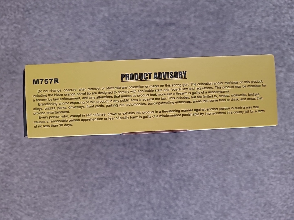 M757R SPRING AIRSOFT HANDGUN