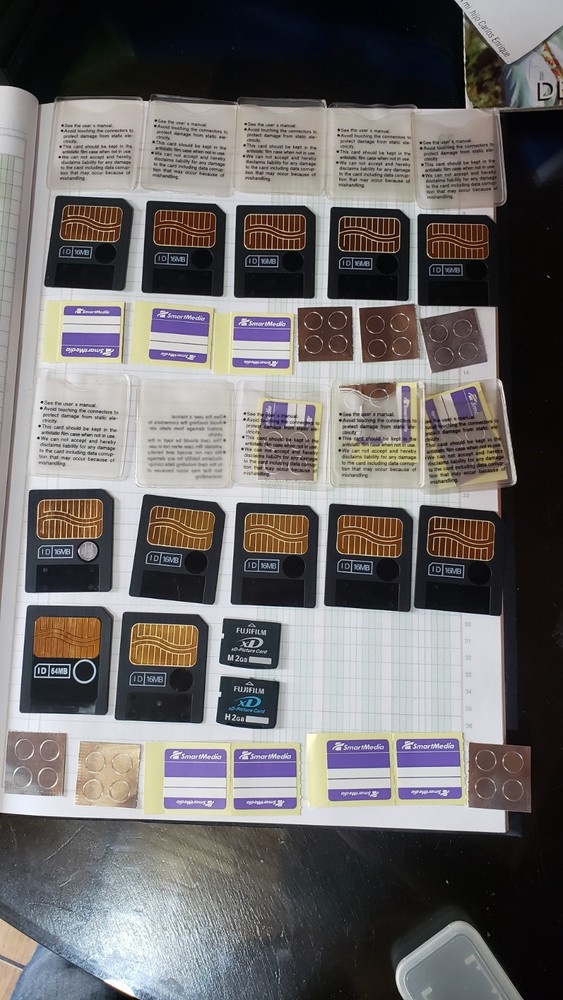 Tarjetas De Memoria Smartmedia 16mb