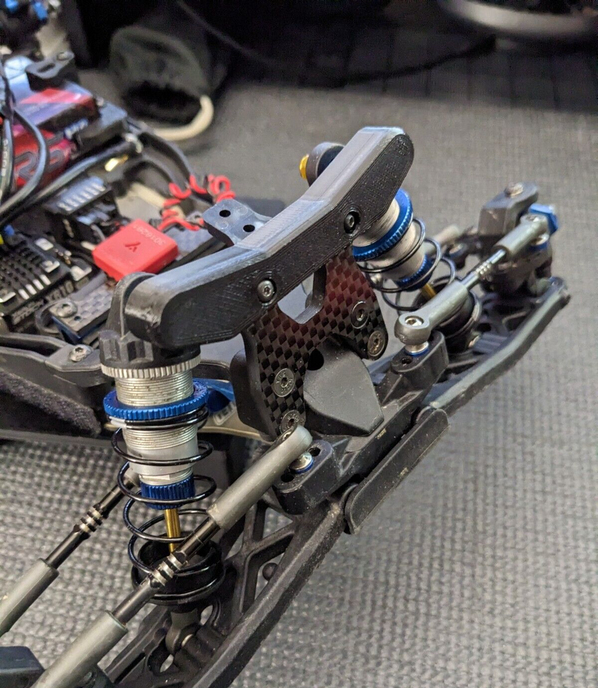 Team Associated B7 & B7d Shock Tower Cover Set (Front & Rear) 3D PRINTED