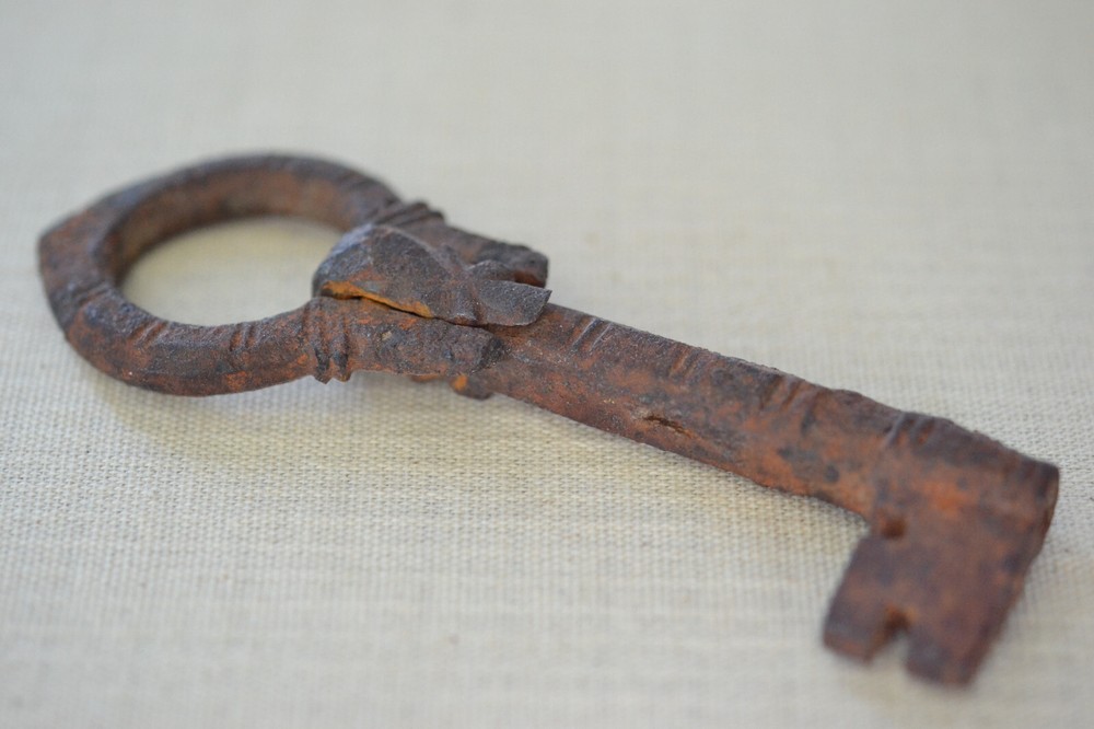 Ancient Islamic Iron Key