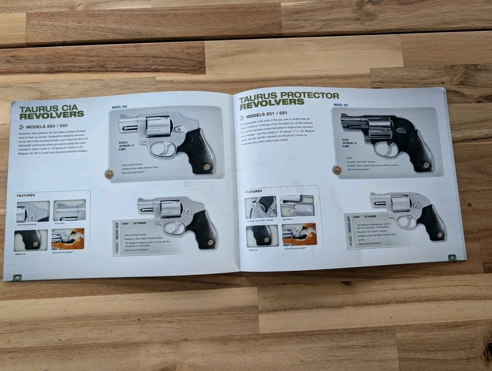 2008 TAURUS Gun Catalog