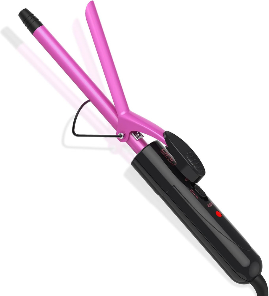 1/2 Inch Curling Iron 13Mm Small Ceramic Curling Wand with Adjustable Tempera...