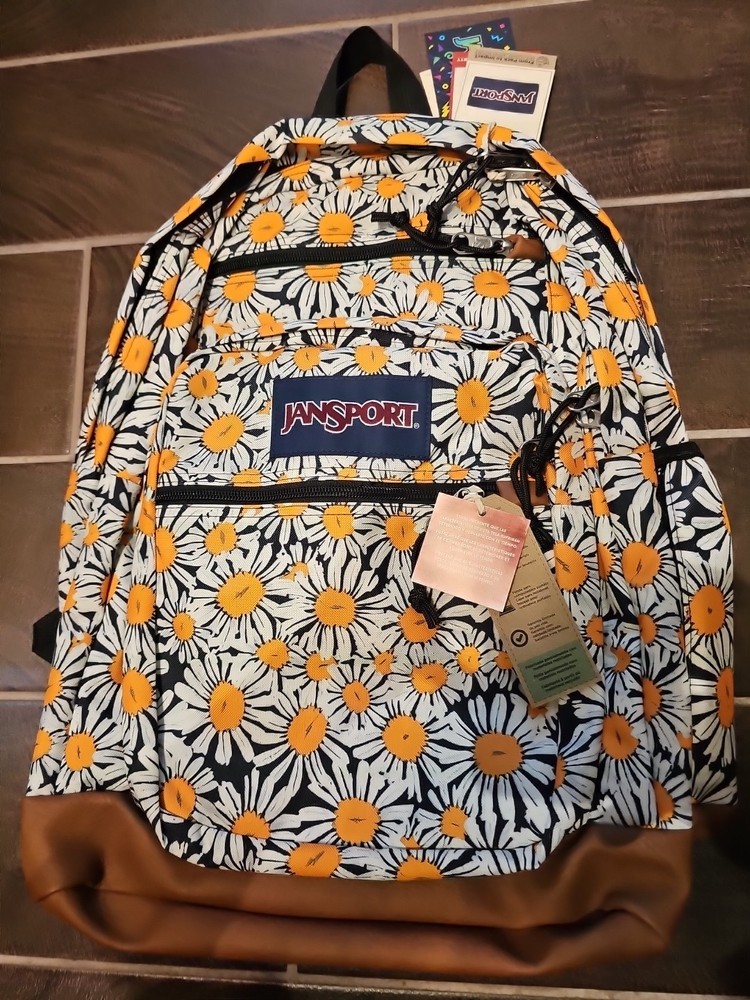 JanSport Cool Student Backpack DAISY DREAMSCAPE