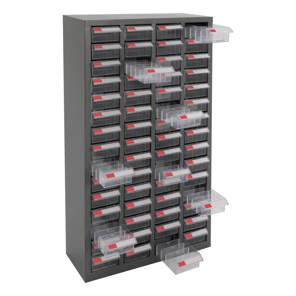 Large-capacity 60-drawer Hardware Tools Storage Cabinet Guide Rail Design