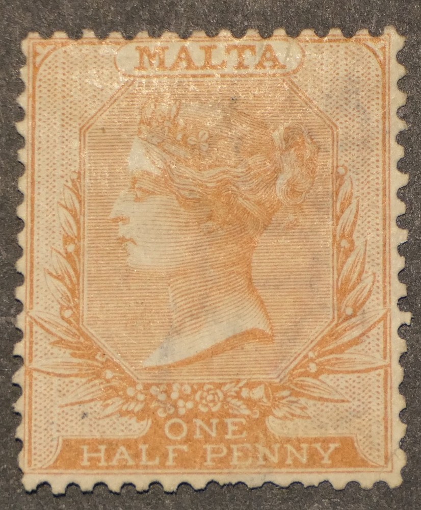 Malta Scott # 3b, Mint No Gum