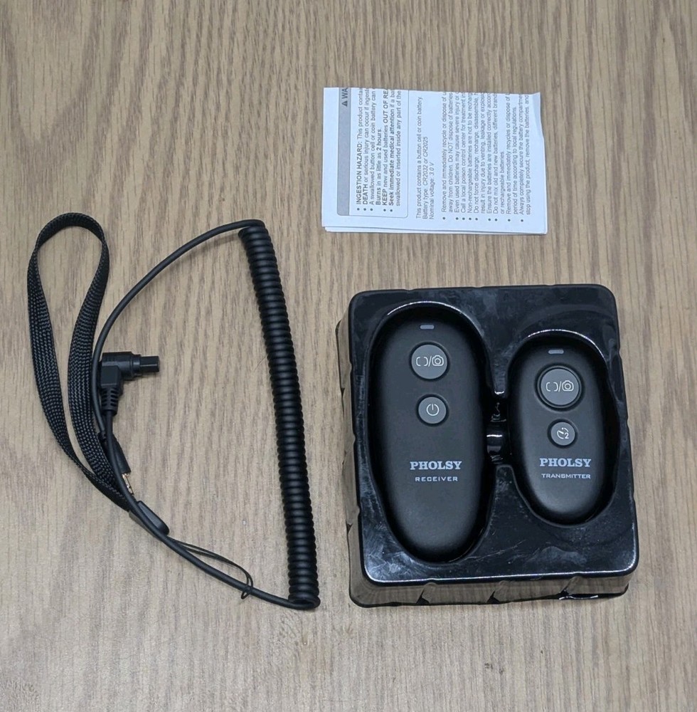 Pholsy Wireless Shutter Camera Remote Control for Sony