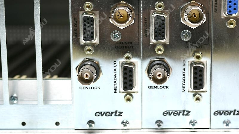 Evertz 7720AD8-DD-HD HD/SD-SDI Audio De-embedder & Dolby-E/AC-3 Decoder +3RU