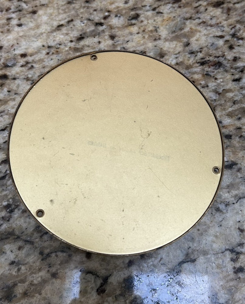 Brass Trident Barometer Vintage Made In Germany