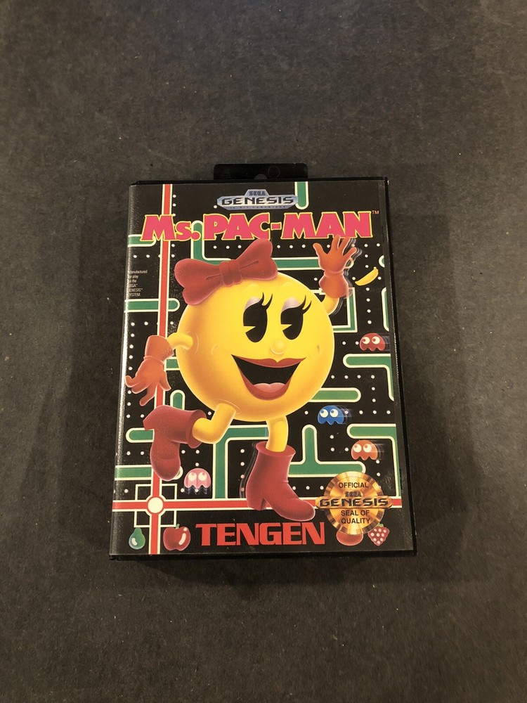 Ms pacman genesis Case Only