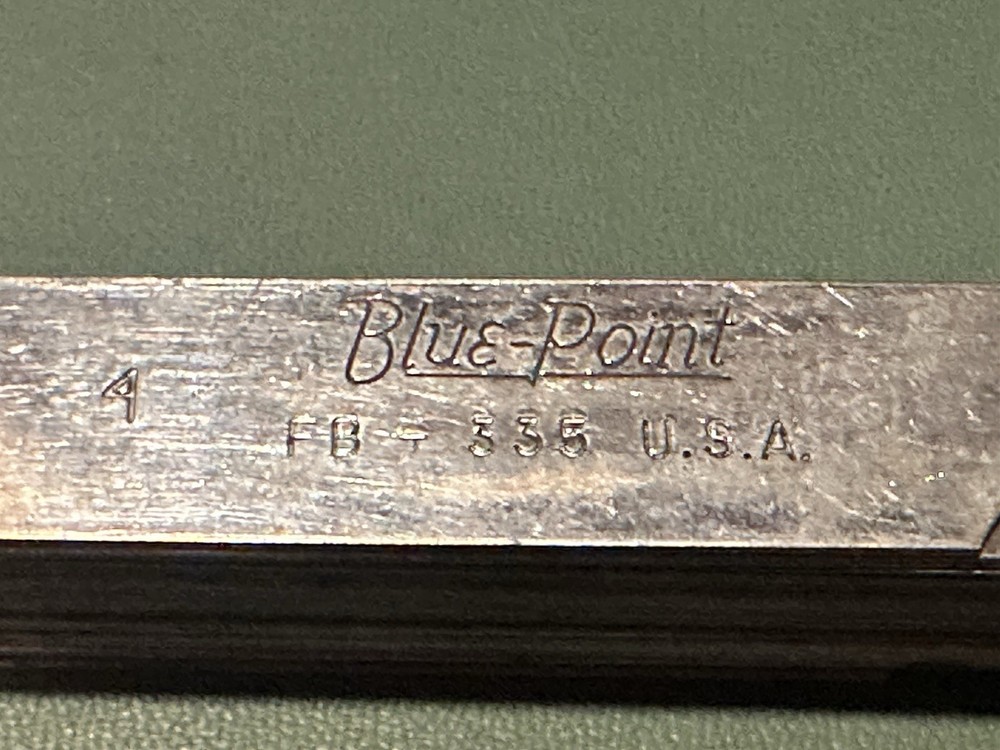Blue Point Snap On Tools Thickness Feeler Gauge Metric SAE FB-335