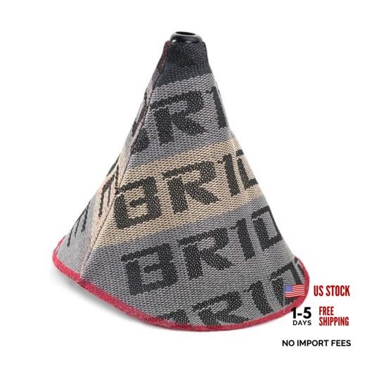 Universal Shift Boot Cover,Fabric Shifter Manual/Auto Shift Knob Boot Dust